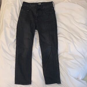 Madewell Women's Black Ankle Jeans
